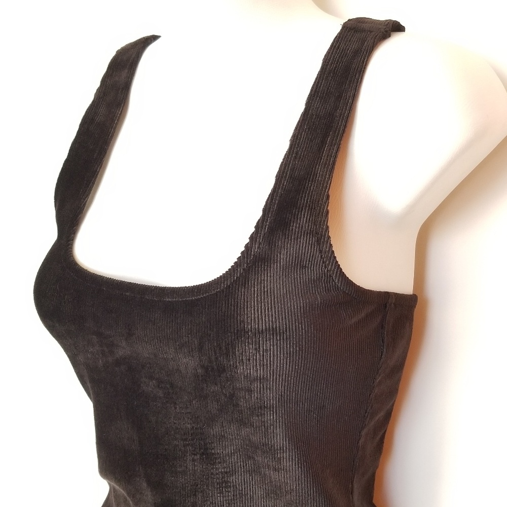 NWT Black Velvet Bodysuit - Picture 3 of 8
